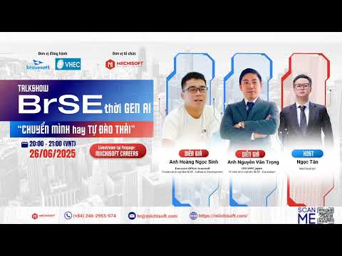 TALKSHOW “BRSE THỜI GEN AI - CHUYỂN MÌNH HAY TỰ ĐÀO THẢI?”