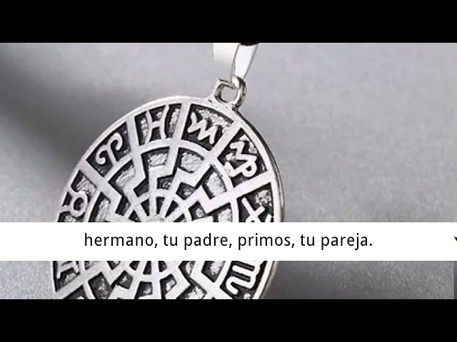 Vídeo relacionado con Collar Vikingo de Runas Nórdicas para Hombre y Mujer, Colgante Círculo Futhark Antiguo en Acero Titanio con Cadena de Cuero Ajustable, Joyería Épica Plateada