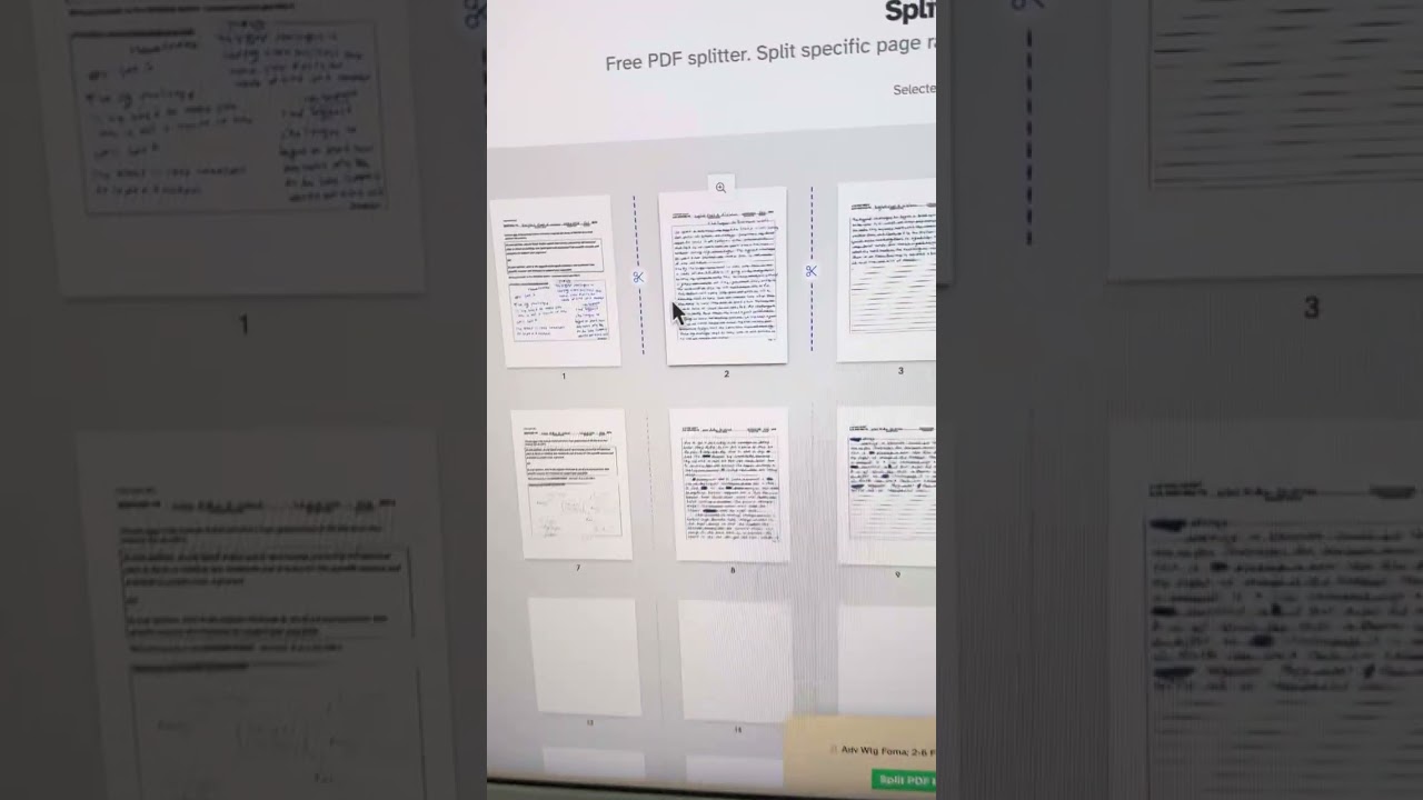 How to split pdf pages at sejda.com/split-pdf