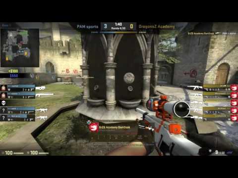 PRIMER PARTIDO EN DIRECTO DragonsZ Academy CSGO vs PAM eSports | CS GO COMPETITIVO LVP