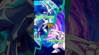 DIALGA vs PALKIA ⏳🌌 ¿Quién gana realmente? #pokemon #shorts