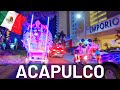 Driving Tour at Night in Acapulco, Mexico 2022. 4K Dive Tour