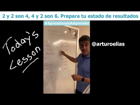 Hagamos un estado de resultados