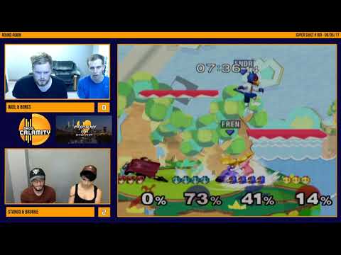 S@LT #100 | Brooke & Stango vs Bones & Widl - Round Robin - SSBM Doubles