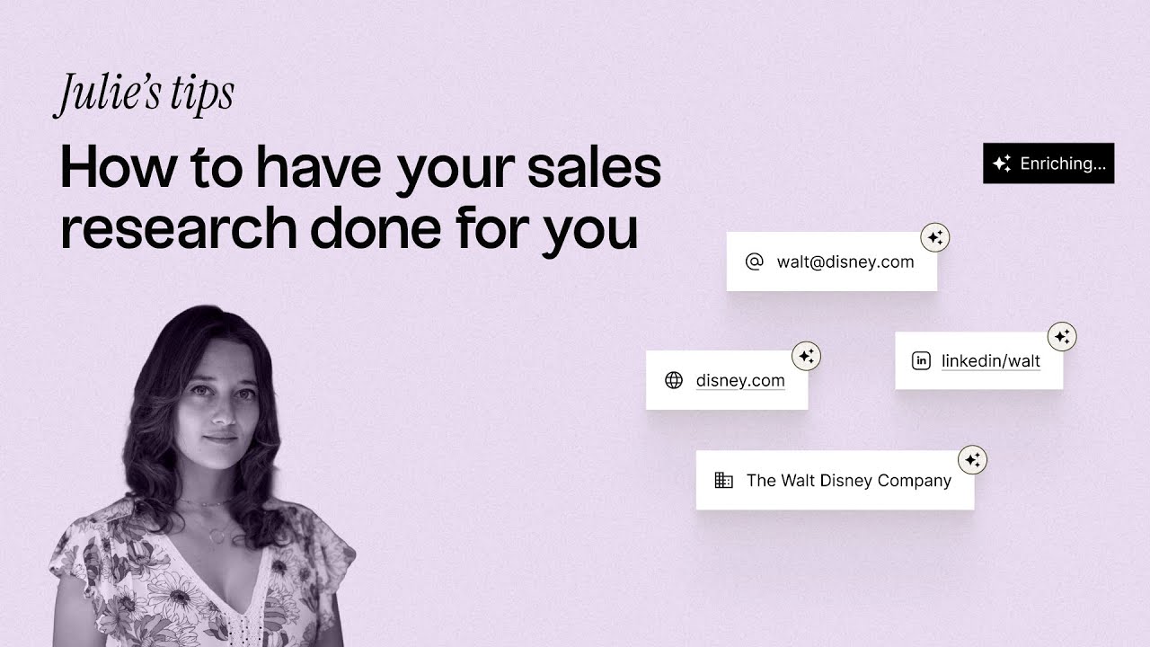 3. How to have your sales research done for you with folk CRM | Getting Started series