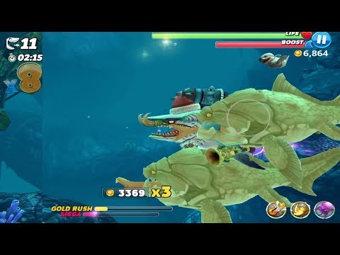 Zombie Shark New Live Contest (Most Sharks Eaten) Galleon Map - Hungry Shark World