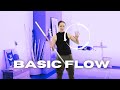 Basic Flow 2.0 | STAFF SPINNING TUTORIAL FOR BEGINNERS | Michelle C. Smith