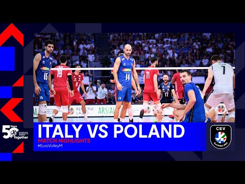 Italy vs. Poland I Match Highlights The FINAL I CEV EuroVolley 2023 Men