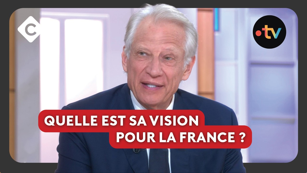 Retrait du drapeau européen, présidentielle, Moyen-Orient : D. de Villepin s’exprime