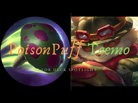 Best Poison Puff Caps Teemo Deck Spotlight I Legends of Runeterra Deck Gameplay
