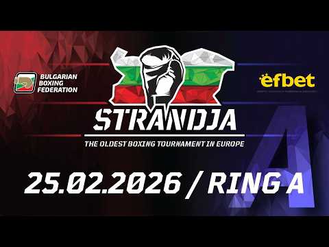Ring A - 77th International Boxing Tournament Strandja 2026 - Preliminary