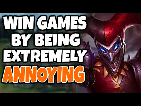 WIN GAMES by being the MOST ANNOYING CHAMPION to EXIST... | AP Shaco Mid | 12.11