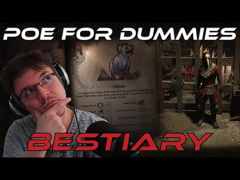 Bestiary Simplified - Path Of Exile Beginner Guide - PoE For Dummies
