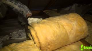 Конец минвате. Утепление чердака пенополиуретаном в Клину.