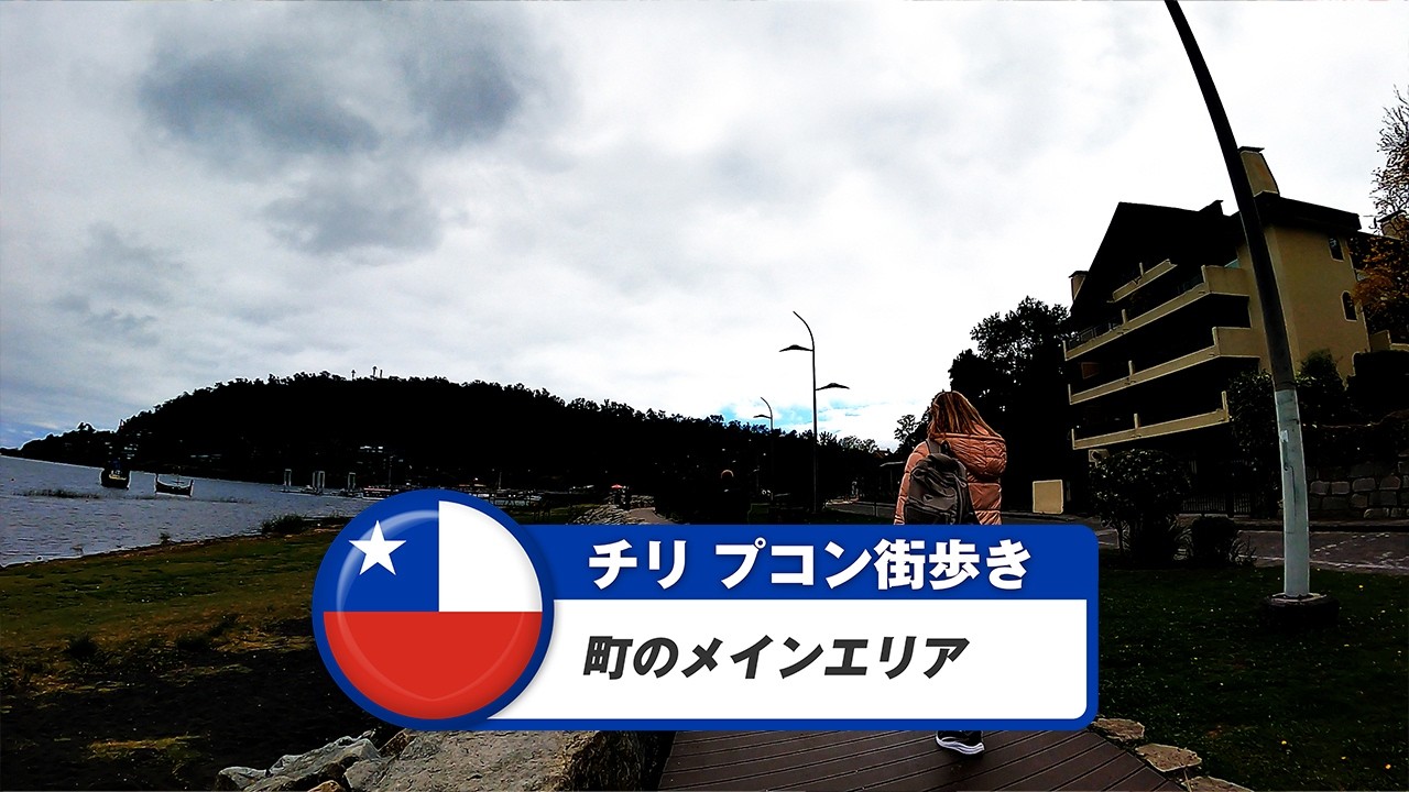 【チリ】プコン①町のメインエリア