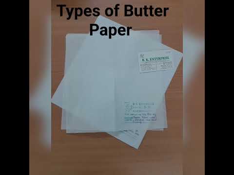 Veg food wrapping butter paper