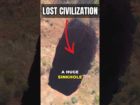 Sinkhole reveals Lost Ancient Civilization