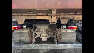 شاحنة قلابة Scania P93H kranbil med 14 t/m kran og Laxo feste og tipp p&aring; kassen. Ny | صورة 4 - Autoline