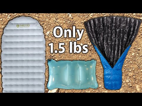 I Tried an Insane Super Ultralight Sleep System