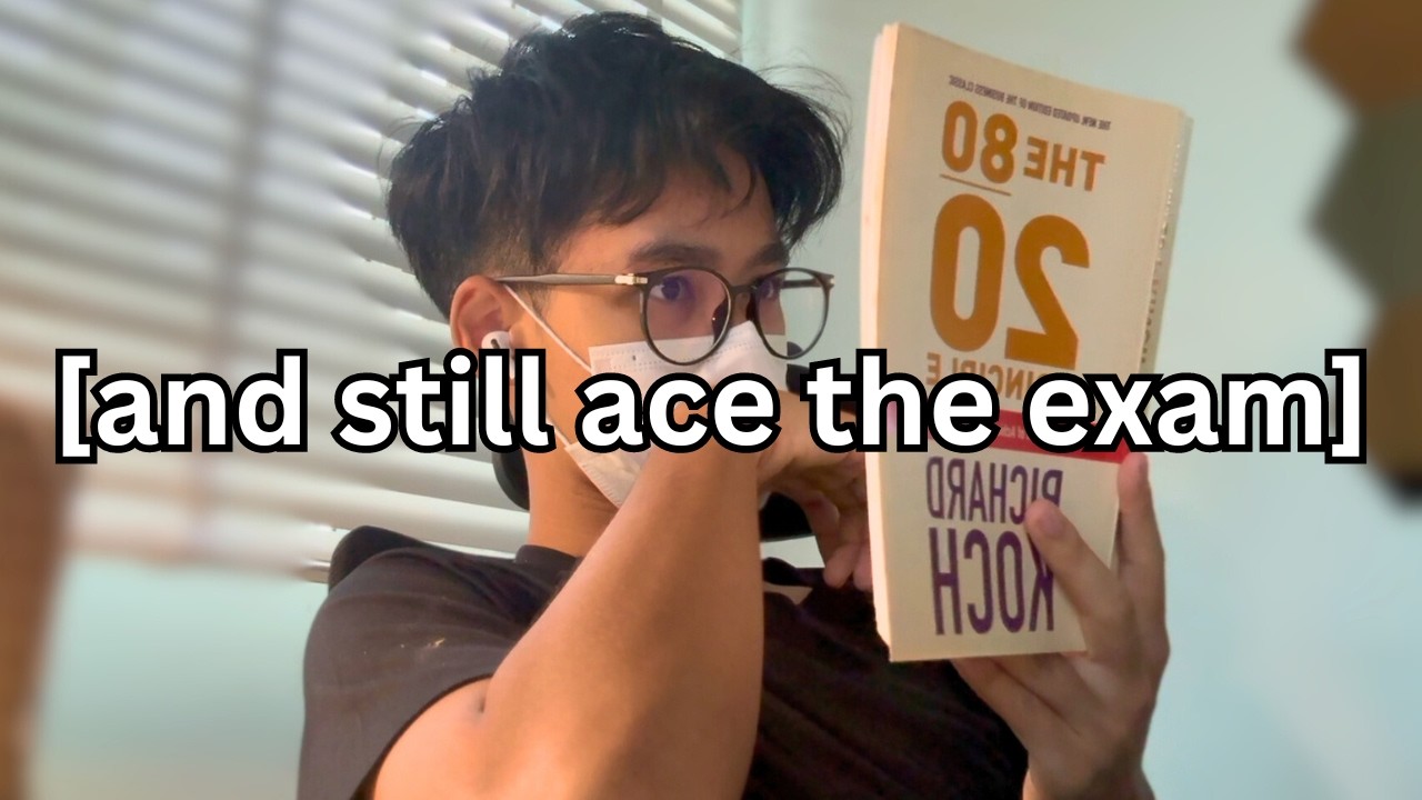 How to study SO FAST that it feels illegal