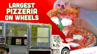 Visiting America’s LARGEST Pizzeria on Wheels! | News Bites