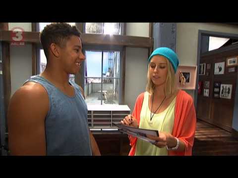 ABC3 | Studio 3 : Dance Academy Keiynan Lonsdale "Ollie" Interview