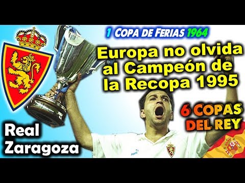 REAL ZARAGOZA - Europa no olvida al Campeón de la Recopa 1995 - Clubes del Mundo (España)