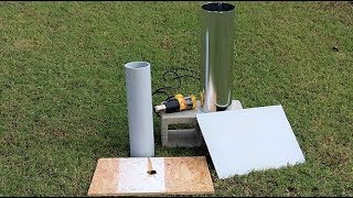 How to flatten a large piece of PVC pipe