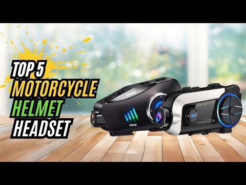 Best Motorcycle Helmet Headsets 2025 – Top 5 Picks for Riders!