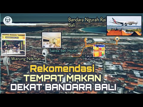 Bandara Ngurah Rai Bali - Warung Nikmat Kuta || Rekomendasi tempat makan di bali