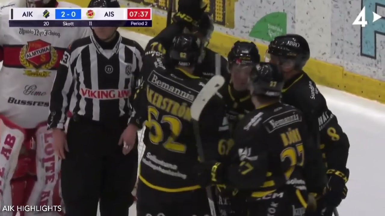 AIK - Almtuna | Hockeyallsvenskan 2024/25 Omgång 52