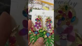 Floral Earrings from JewelryBund