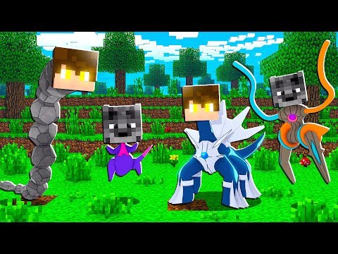 COMO SE TRANSFORMAR EM QUALQUER POKEMON LENDARIO - MINECRAFT POKEMON MOD