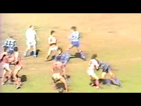 "The police are out here now" All In Brawl - Mascot v Carrington - C Grade Rugby League 1985