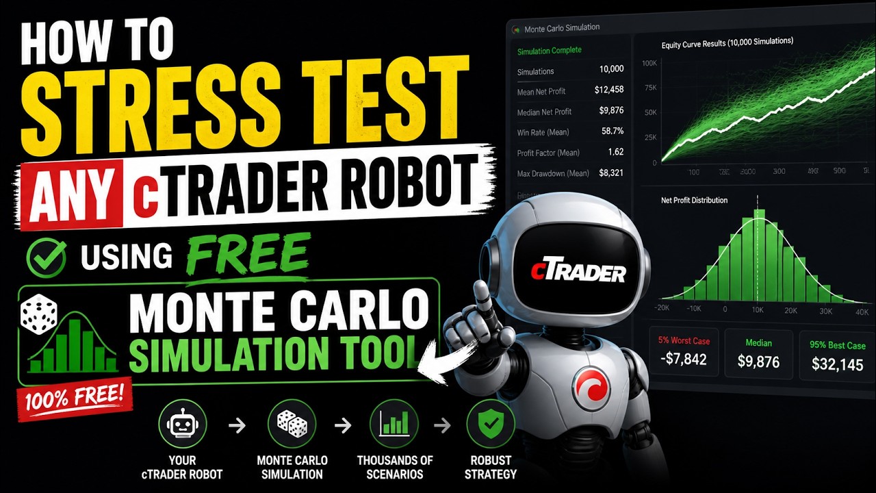 Stress test cTrader robot with Monte Carlo