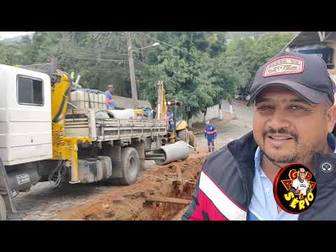 COLOCAÇÃO DE TUBOS NA SUBIDA DA ESCOLA DO RAÍZES EPCCO PEDE PACIÊNCIA PARA OS MORADORES.