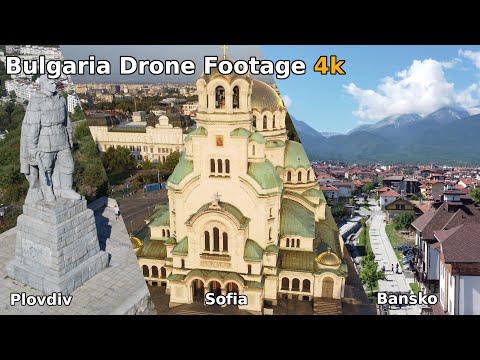 Bulgaria by Drone 4k Footage