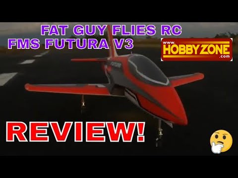 FMS FUTURA V3 REVIEW AND SETTINGS! by Fat Guy Flies RC