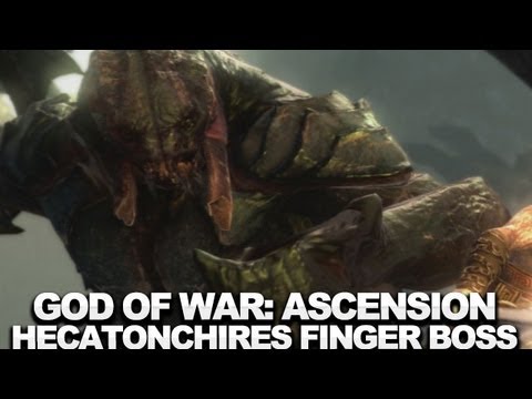 God of War: Ascension Walkthrough (Boss 1) - The Hecatonchires Finger