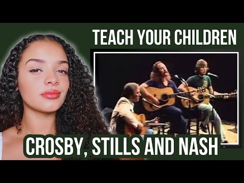 FIRST TIME HEARING Crosby, Stills & Nash – Teach Your Children 1970 REACTION | Rere Reacts