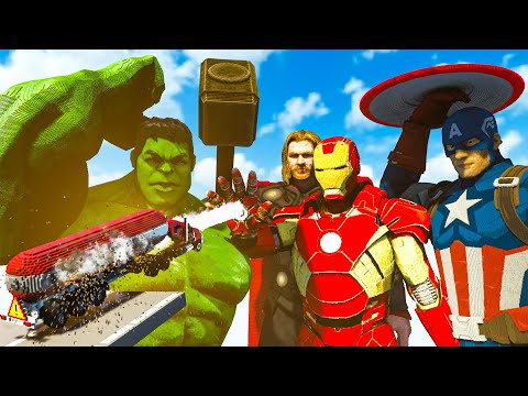 Cars vs The Avengers | Teardown