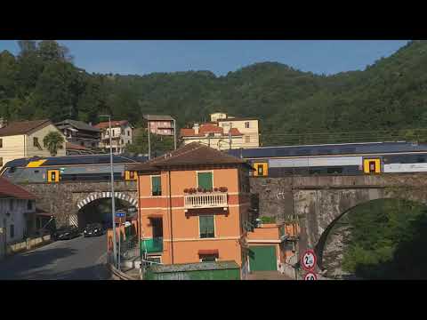 Treno regionale etr421 rock,Piano Orizzontale,Vetrerie,trains hunter,trainspotting,bassa lenta Giovi
