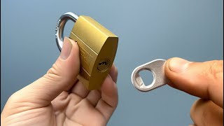 Open ANY Lock without a key in a flash!Smart DIY Tips