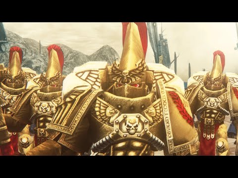 UNIFICATION MOD 2022: Adeptus Custodes vs Legion of Khorne! - Warhammer 40K: Dawn of War: Soulstorm