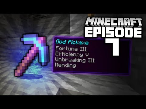 WadZee - I Got The BEST Pickaxe You Can Get!! (Minecraft Let's Play #7)