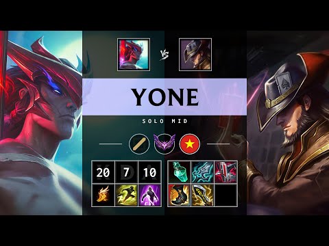 Yone Mid vs Twisted Fate - VN Master Patch 25.17