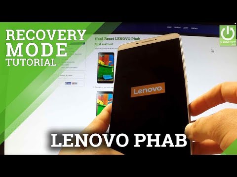 How to Enter Recovery Mode LENOVO Phab - Recovery Mode Tutorial