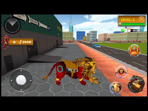 Formula Car Robot Transform - Flying Dragon Robot - Android Gameplay