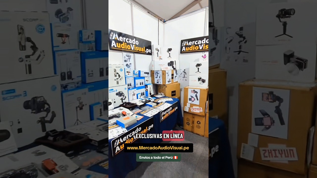 www.MercadoAudioVisual.pe | 924410704 | Envíos a todo el PerúWebStore @MercadoAudioVisual.pe