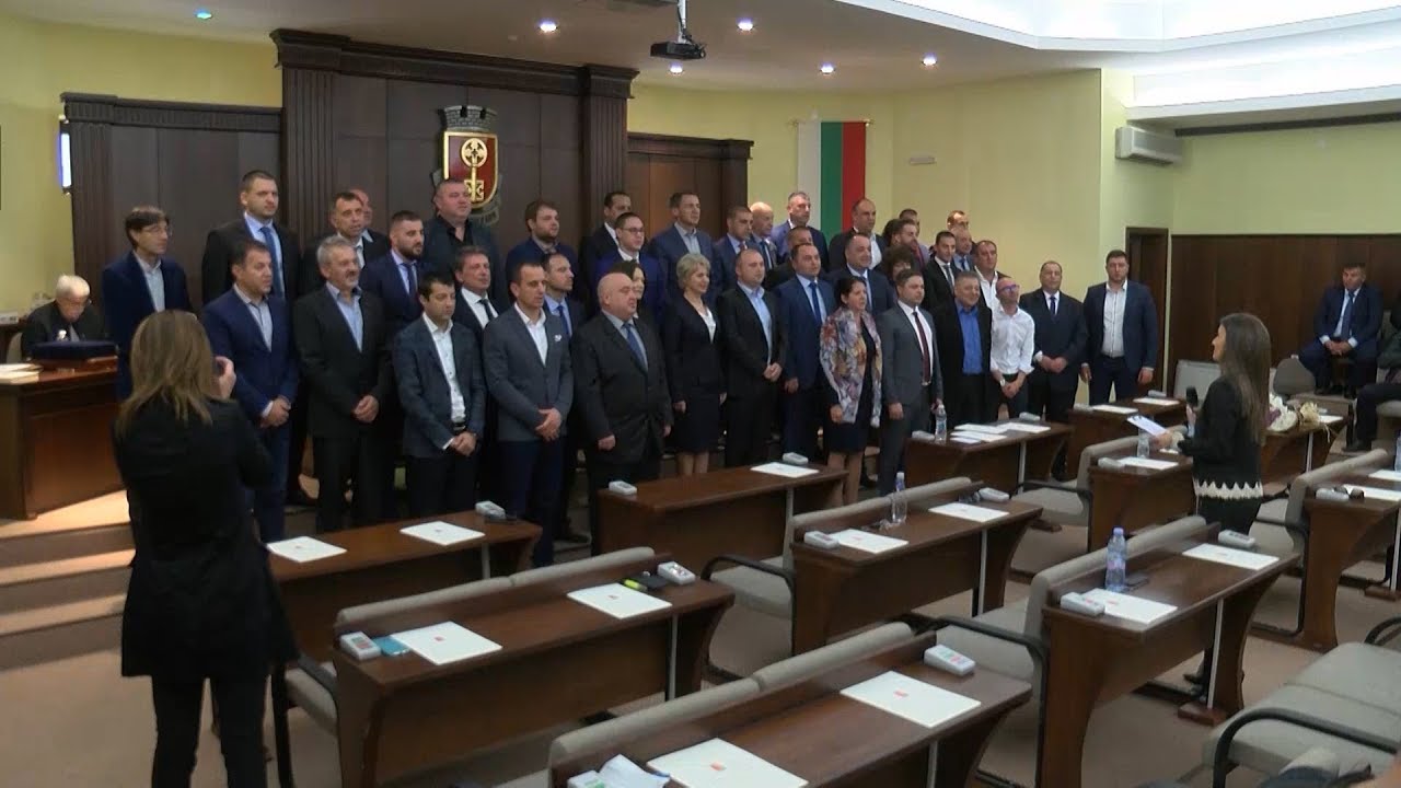 Тържествена сесия на общински съвет Хасково 08 11 2019